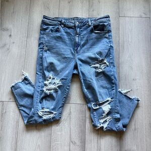 American Eagle Next Level Stretch Super High-rise Jeggings - Size 16 Short